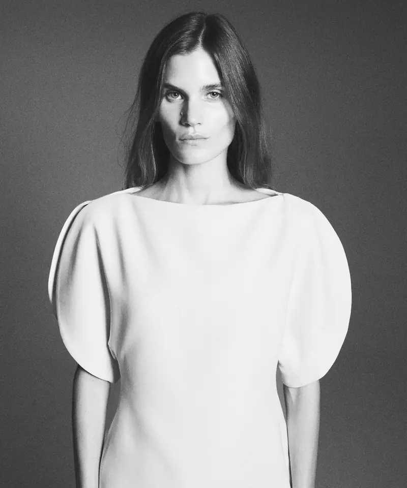 Molly Connors — Sculpted sleeves, photographed by Christopher Morel